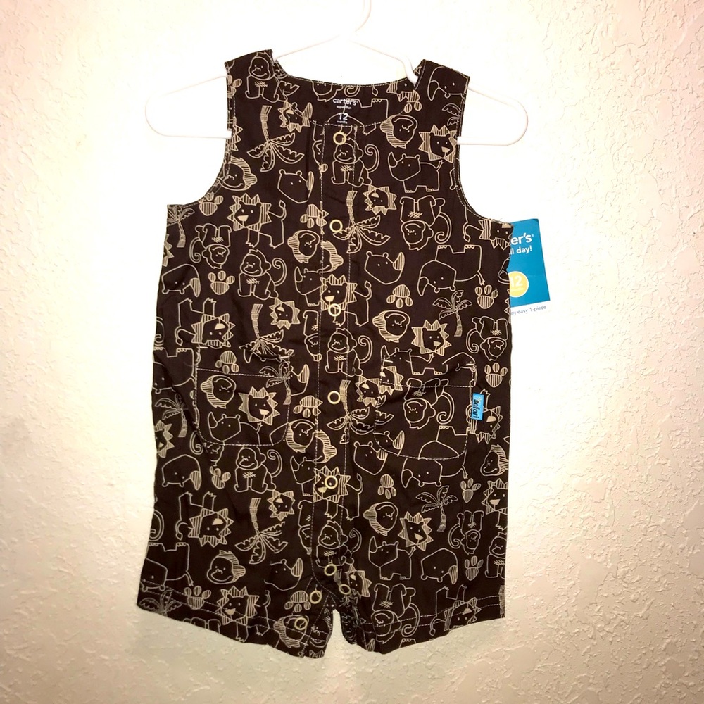 Carter’s Boy’s 12-Month Safari Romper